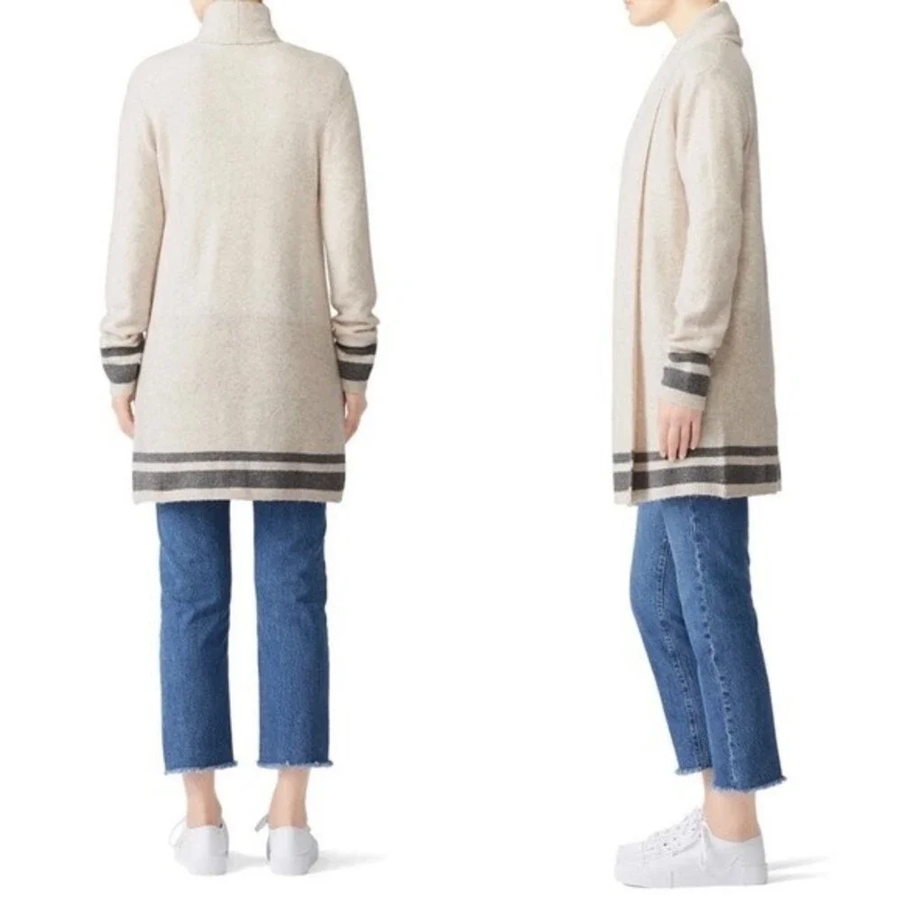 Cupcakes & cashmere Striped Hank Cardigan size M